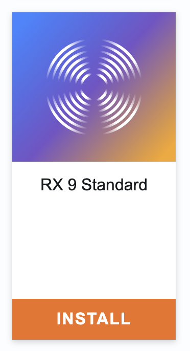 iZotope RX 9 Standard